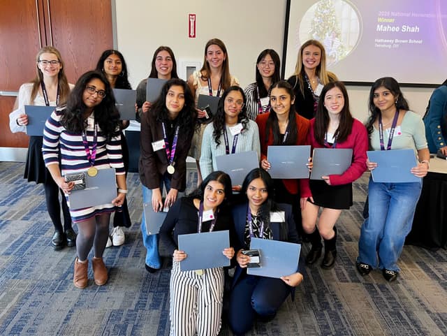 NCWIT National Honorable Mention & Ohio Winner